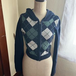 Hollister zipper sweater size XS